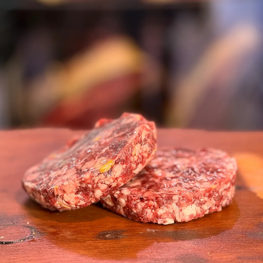 Detalle del pan de la hamburguesa