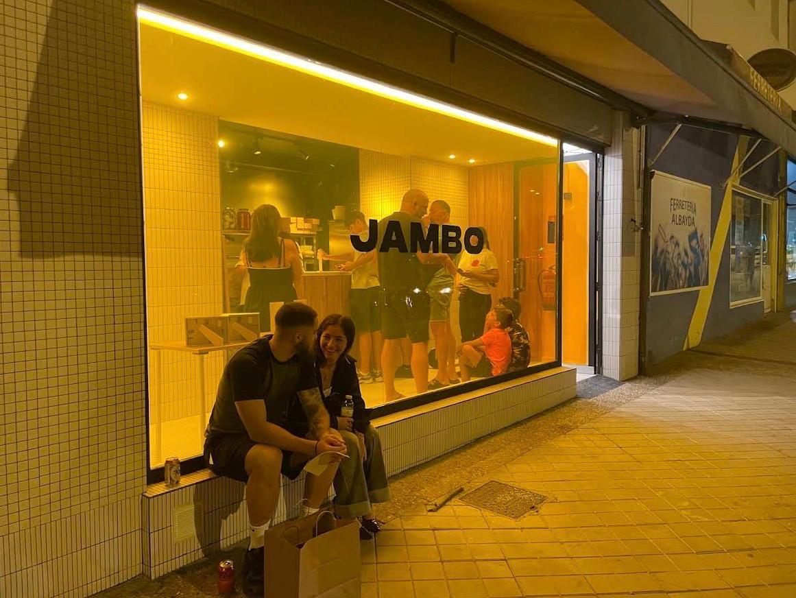 Fachada del local Jambo